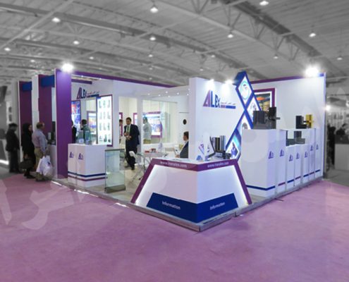 غرفه نمایشگاهی ایران الکس آلومینیوم