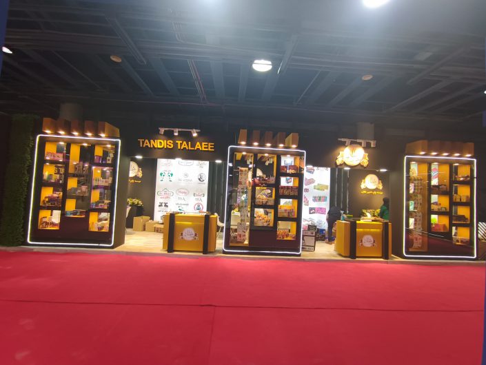 شرکت تندیس طلایی نمایشگاه شیرینی و شکلات 1402